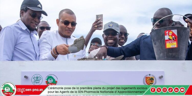 Le programme de 250 logements destinés aux travailleurs de la Sen-PNA lancé avec la pose de la première pierre