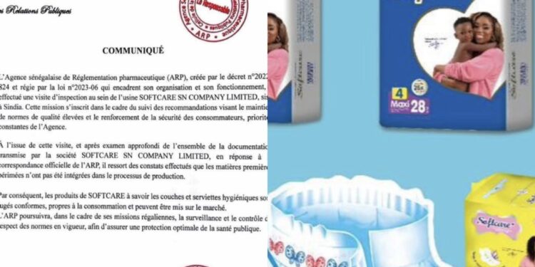 SANTE PUBLIQUE : L’ARP lève la suspension sur les produits SOFTCARE après réexamen