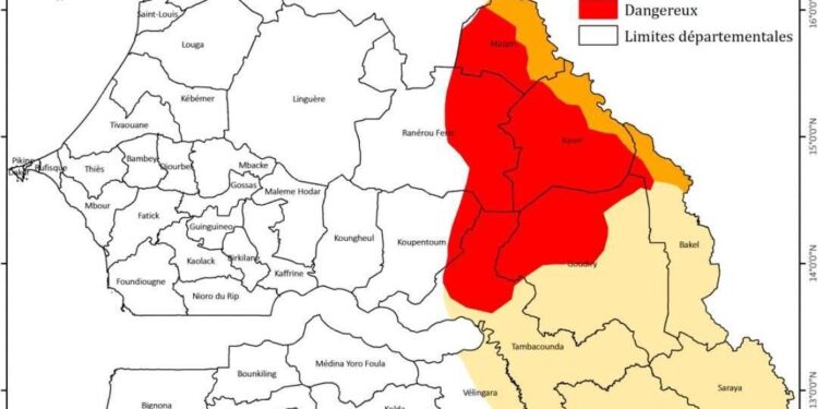 L’Anacim alerte sur une vague de chaleur extrême dans plusieurs régions et avertit des risques de coups de chaleur chez les personnes vulnérables